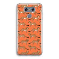 Cheetah: LG G6 Transparant Hoesje