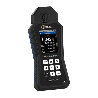 PCE Instruments Geigerteller Straling: Gamma, Alfa, Bèta Akoestisch signaal, Optisch signaal, Incl. dosimeter