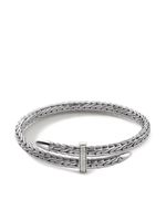 John Hardy bracelet en argent sterling pavé de diamants