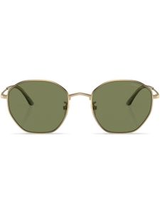 Giorgio Armani lunettes de soleil à monture géométrique - Noir