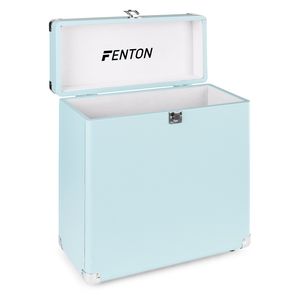 Fenton RC30 platenkoffer voor ruim 30 platen - Blauw