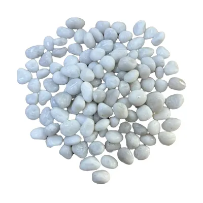 Witte Decoratieve Steentjes - 5 kg | | Accessoires voor een bio-ethanol haard | Wit