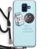 Best Friend Forever: Samsung Galaxy A6 (2018) Transparant Hoesje met koord