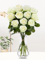 Een dozijn witte rozen - Avalanche - thumbnail