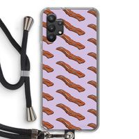 Bacon to my eggs #2: Samsung Galaxy A32 5G Transparant Hoesje met koord