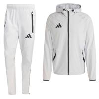 adidas Tiro Travel Windbreaker Trainingspak Grijs Zwart