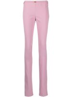 Blumarine pantalon slim à taille ceinturée - Rose - thumbnail