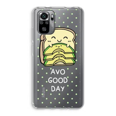 Avo Good Day: Xiaomi Redmi Note 10S Transparant Hoesje