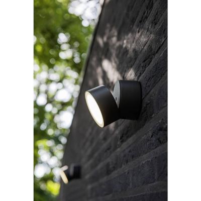 Lutec Trumpet 6260 gr LED-buitenlamp (wand) 11 W Grijs
