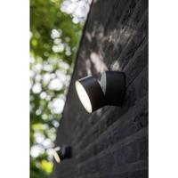 Lutec Trumpet 6260 gr LED-buitenlamp (wand) 11 W Grijs - thumbnail