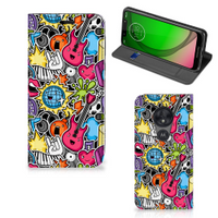 Motorola Moto G7 Play Hippe Standcase Punk Rock - thumbnail