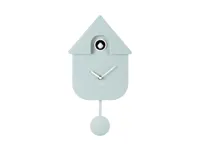Wall clock Modern Cuckoo ABS soft blue