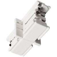 Deko Light 710018 D Line mechanischer Verbinder 230V-railsysteemcomponenten Stroomrail 3-fasig Wit - thumbnail