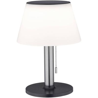 Paulmann 94309 4000870943090 Tafellamp op zonne-energie Energielabel: G (A - G) 0.8 W Warmwit RVS