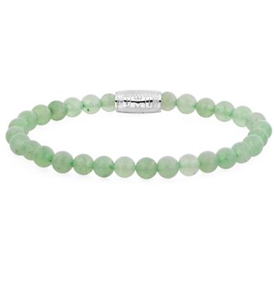 Rebel & Rose Danny Vera Coke Bottle Green With Silver PMD Logo Bracelet - 6mm-XL