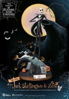 Nightmare before Christmas Master Craft Statue Jack Skellington & Zero 39 cm - thumbnail