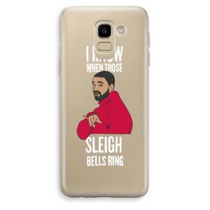 Sleigh Bells Ring: Samsung Galaxy J6 (2018) Transparant Hoesje