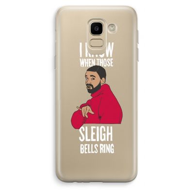 Sleigh Bells Ring: Samsung Galaxy J6 (2018) Transparant Hoesje