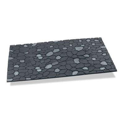Deurmat Hidalgo Grijs Rubber 45 x 75 cm 75 x 45 cm Steen