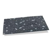 Deurmat Hidalgo Grijs Rubber 45 x 75 cm 75 x 45 cm Steen