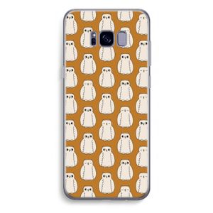 Uilen: Samsung Galaxy S8 Plus Transparant Hoesje
