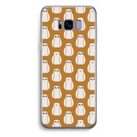 Uilen: Samsung Galaxy S8 Plus Transparant Hoesje