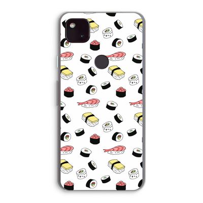 Sushi time: Google Pixel 4a 5G Transparant Hoesje