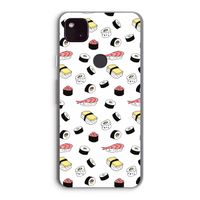 Sushi time: Google Pixel 4a 5G Transparant Hoesje