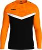 JAKO 8824K Sweater Iconic Kids - Zwart/Fluo Oranje - 152