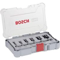 Groeffreesset, 6 mm schacht, 6-delig Bosch Professional NEW-22331