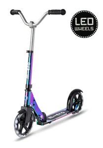 Micro Mobility Micro Cruiser LED Neochrome Kinderen Stuntstep Meerkleurig