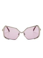 Marni Eyewear lunettes de soleil oversize Unila - Argent