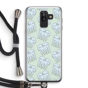 Octopussen: Samsung Galaxy J8 (2018) Transparant Hoesje met koord