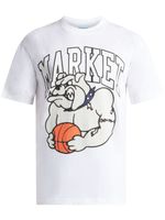 MARKET t-shirt Bulldog en coton - Blanc