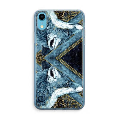 Golden Fox: iPhone XR Transparant Hoesje