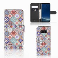 Samsung Galaxy S8 | Bookcase | Tiles Color