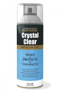 rust-oleum crystal clear mat 0.4 ltr spuitbus