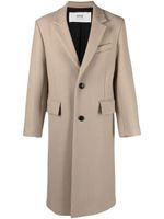 AMI Paris manteau à simple boutonnage - Tons neutres