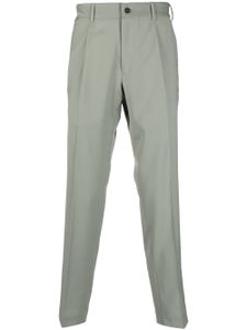 Dell'oglio pantalon de costume à coupe fuselée - Vert