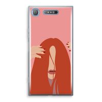 Woke up like this: Sony Xperia XZ1 Transparant Hoesje