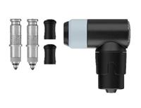 Schwalbe fiets ventiel ombouwset dv-scv + pompkop clic valve