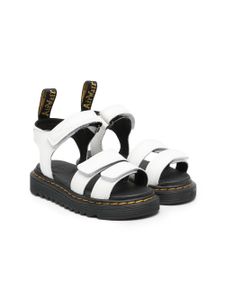 Dr. Martens Kids sandales Klaire à attache scratch - Blanc