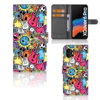 Samsung Galaxy Xcover 6 Pro | Wallet Case | met Pasjes | Punk Rock
