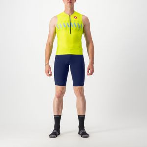 Castelli Premio Tri speed short blauw heren M