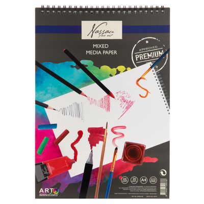Nassau Fine Art Nassau a4 schetsblok, 20 vellen