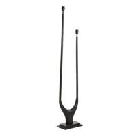 Vloerlamp Gavi mat zwart 2L