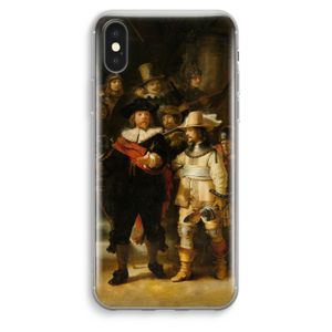 De Nachtwacht: iPhone XS Max Transparant Hoesje