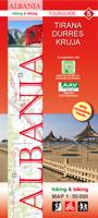 Wandelkaart - Fietskaart 5 Tirana - Durres - Kruja | Huber Verlag