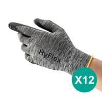 Ansell HyFlex® 11-801 werkhandschoenen grijs maat 7/S- 12 paar Ansell HyFlex® 11-801 werkhandschoenen grijs maat 7/S- 12 paar