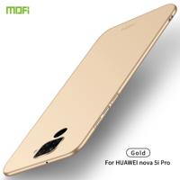 MOFI Frosted PC ultradun hard case voor Huawei Nova 5i Pro (goud)